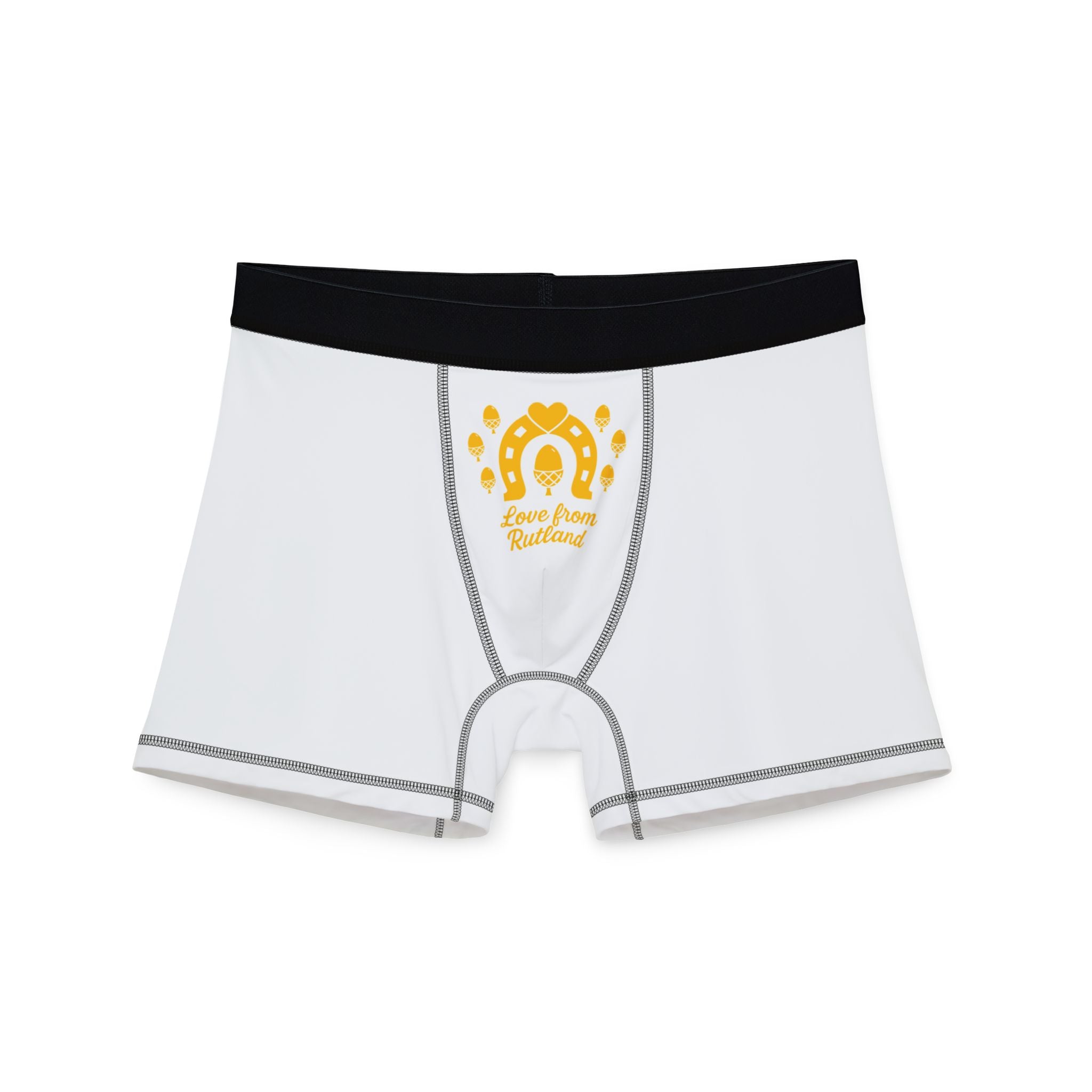Men's Boxers with Classic Logo Design