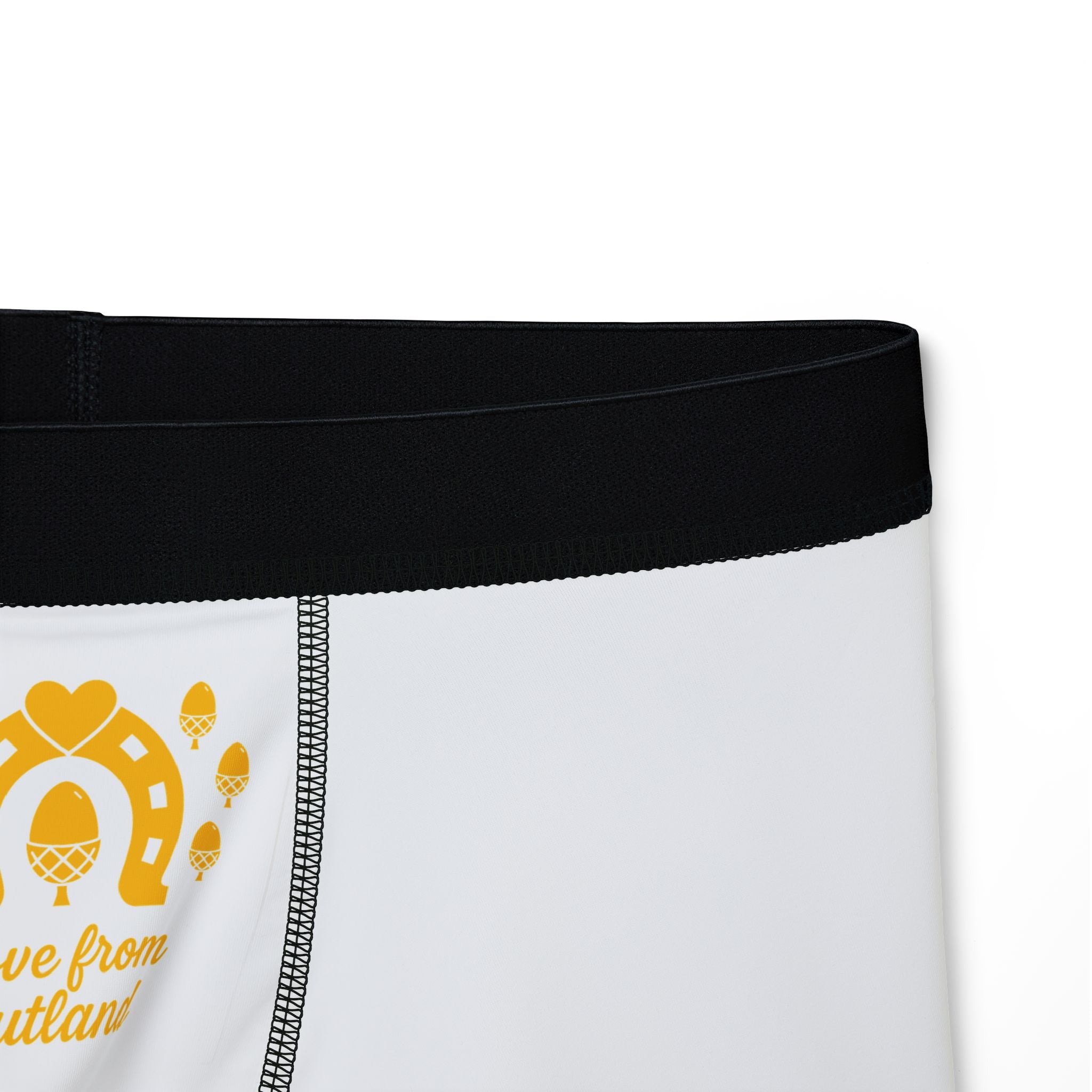 Men's Boxers with Classic Logo Design