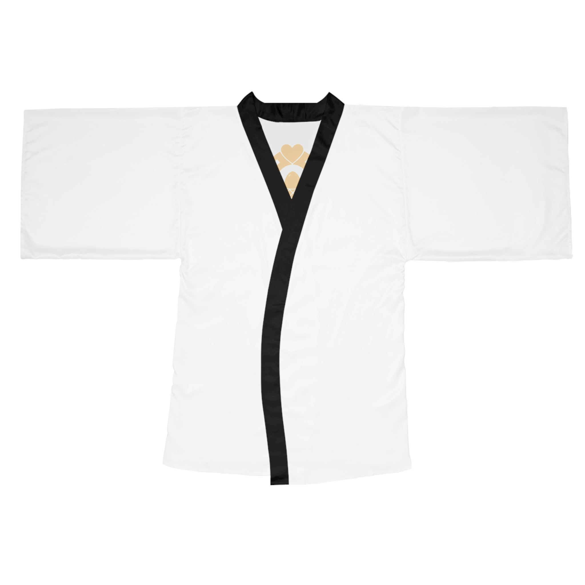 Classic Logo Long Sleeve Kimono Robe