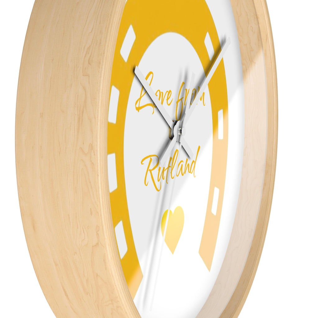 Heart & Horseshoe Wall Clock