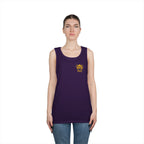 Sunshine Goddess Unisex Heavy Cotton Tank Top, Summer Style, Casual Wear, Beach Day Outfit, Gift for Her, Vacation Attire