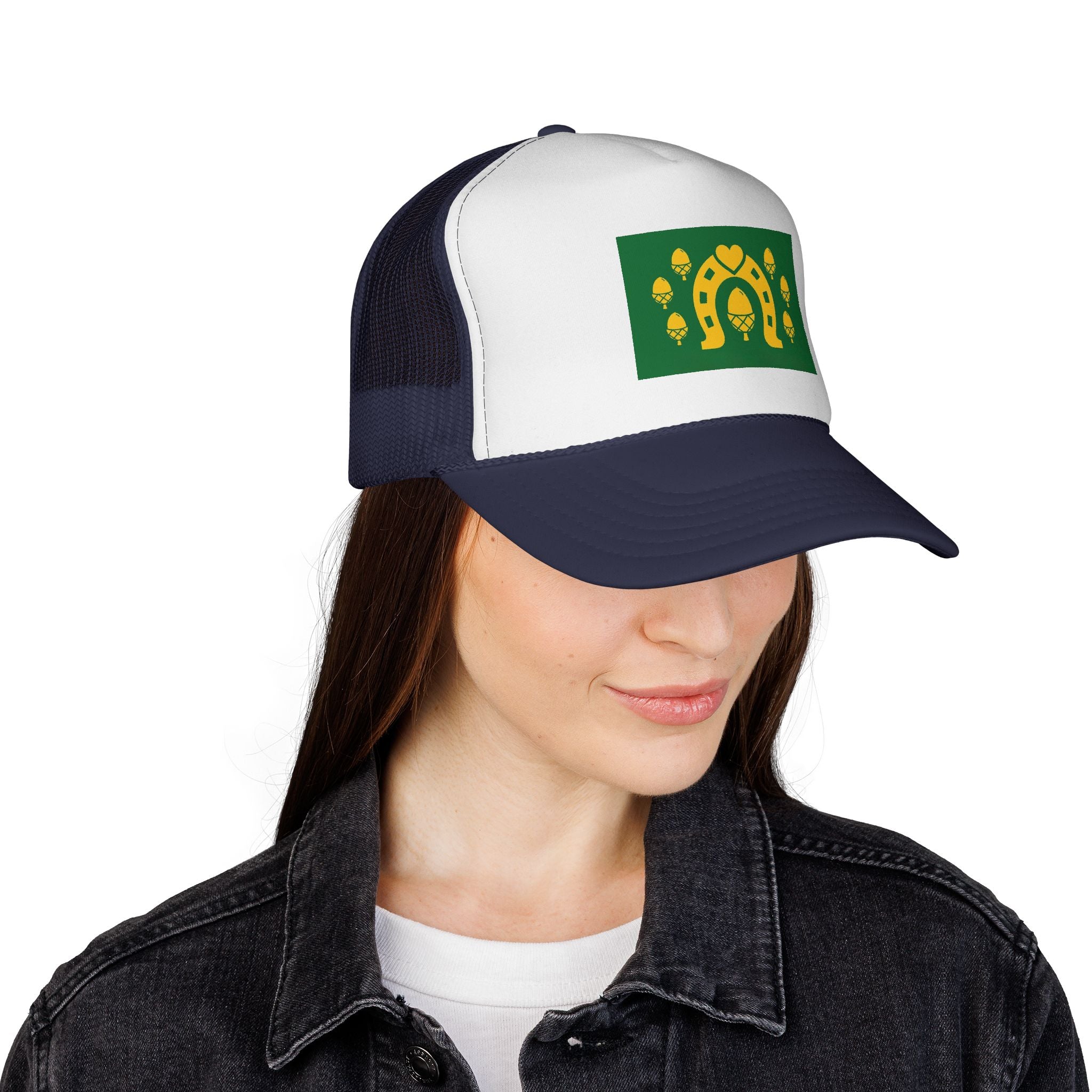 Classic Logo Flag Trucker Caps