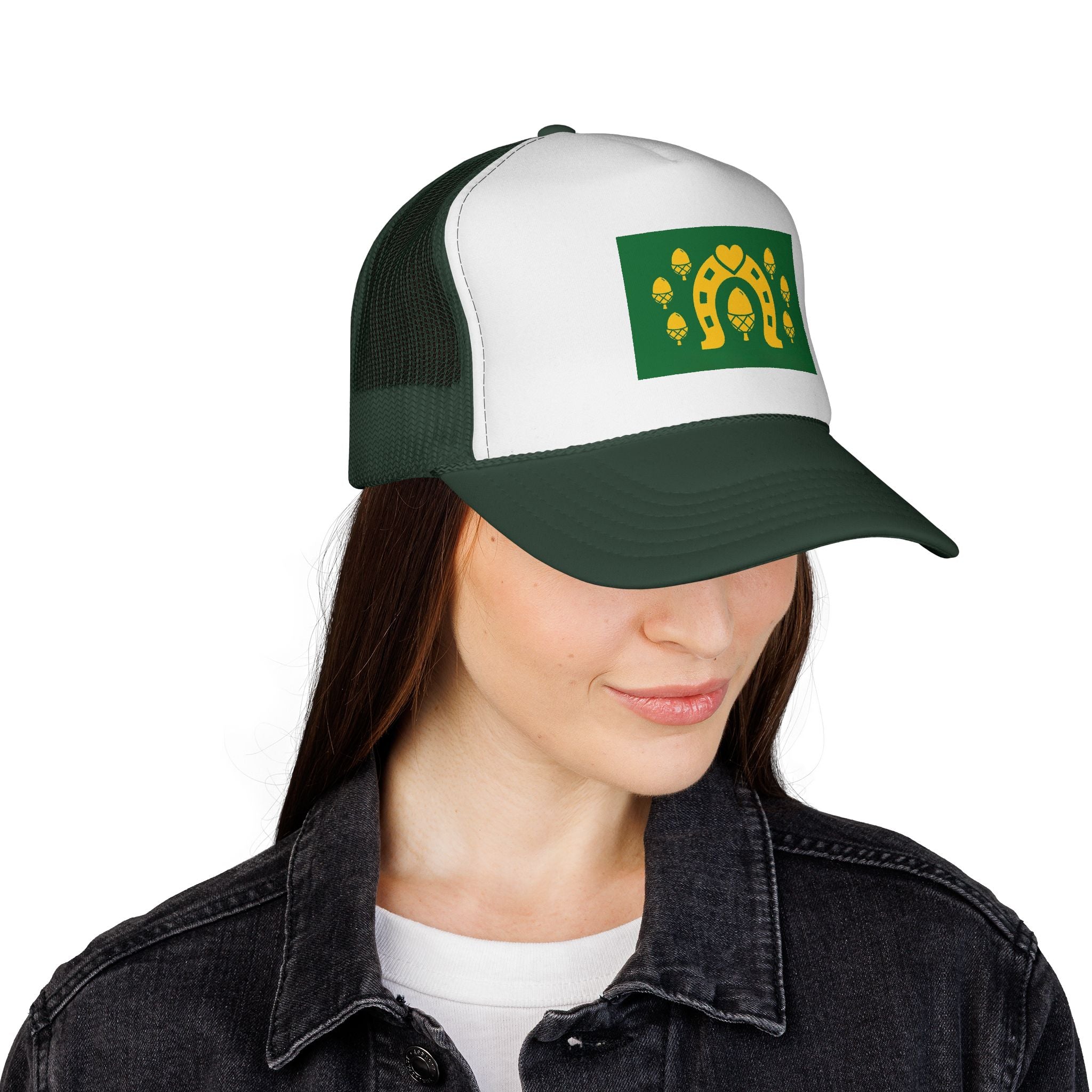 Classic Logo Flag Trucker Caps