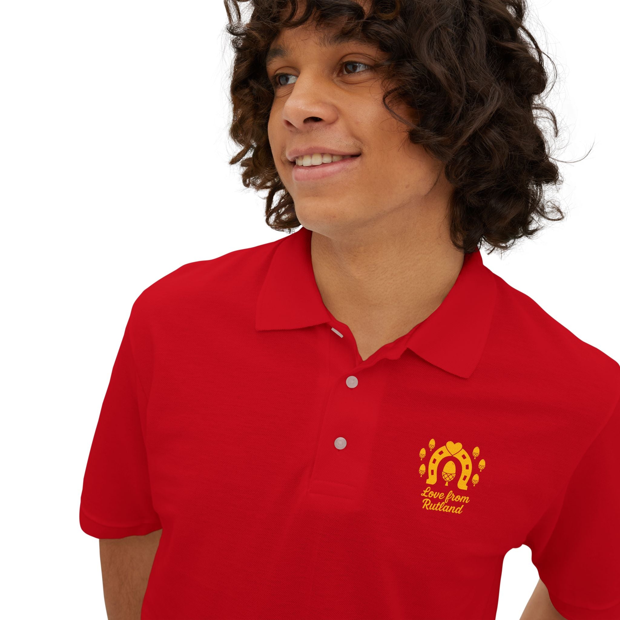 Stylish Men's Piqué Classic Logo Polo Shirt