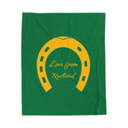 Classic Logo Velveteen Plush Blanket