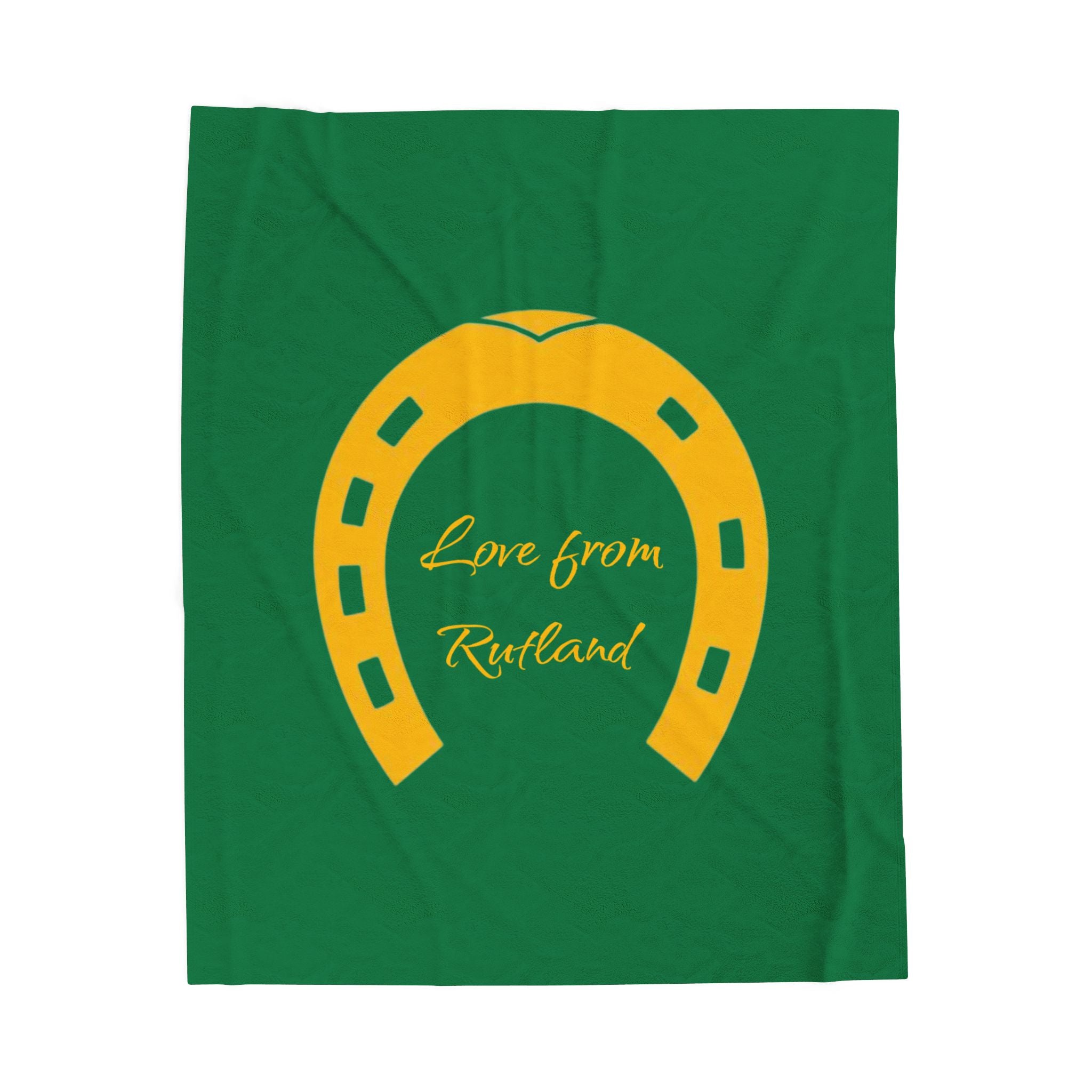 Classic Logo Velveteen Plush Blanket