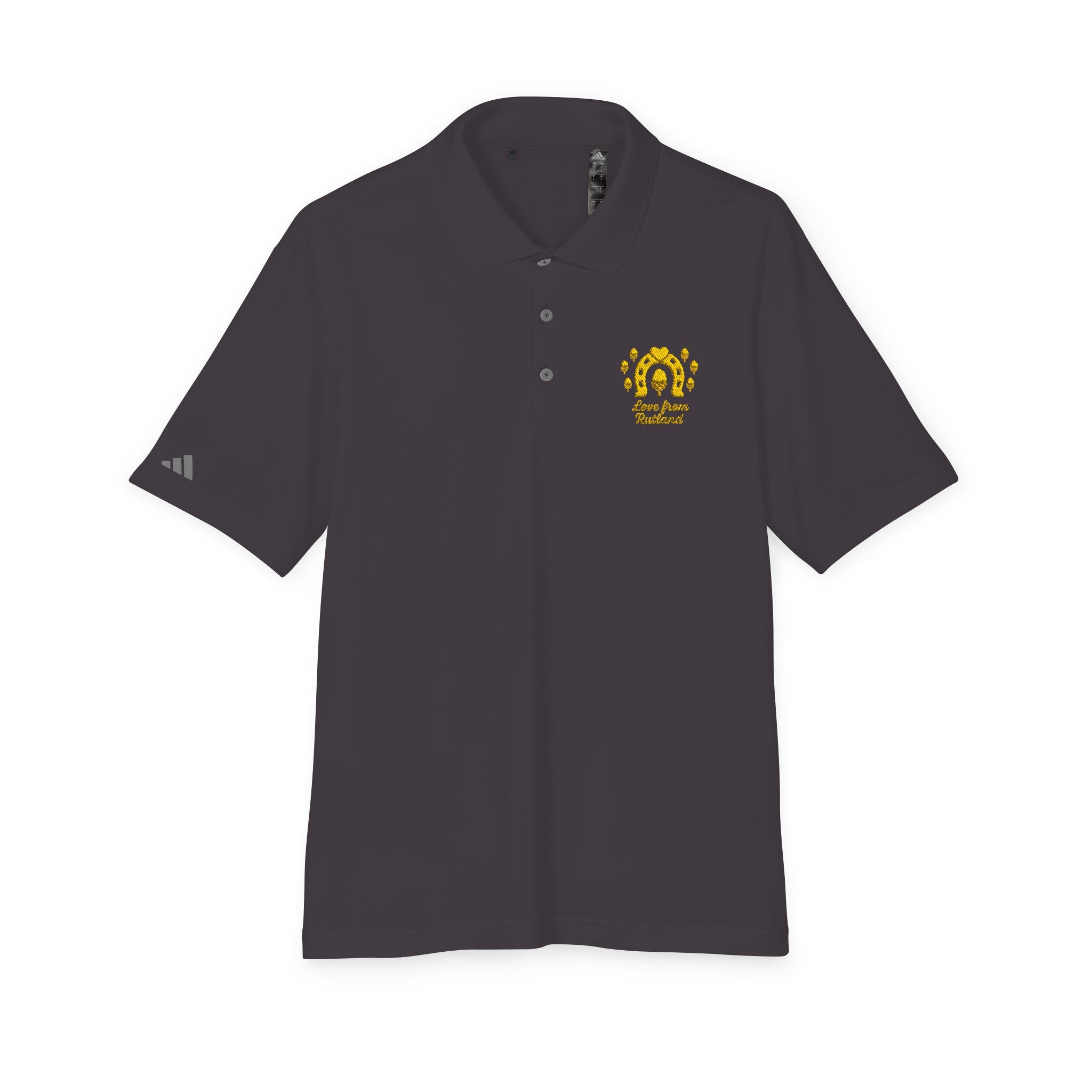 Classic Logo Adidas Unisex Performance Polo