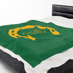 Classic Logo Velveteen Plush Blanket