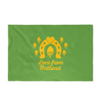 Classic Logo Love From Rutland Double Sided Flag