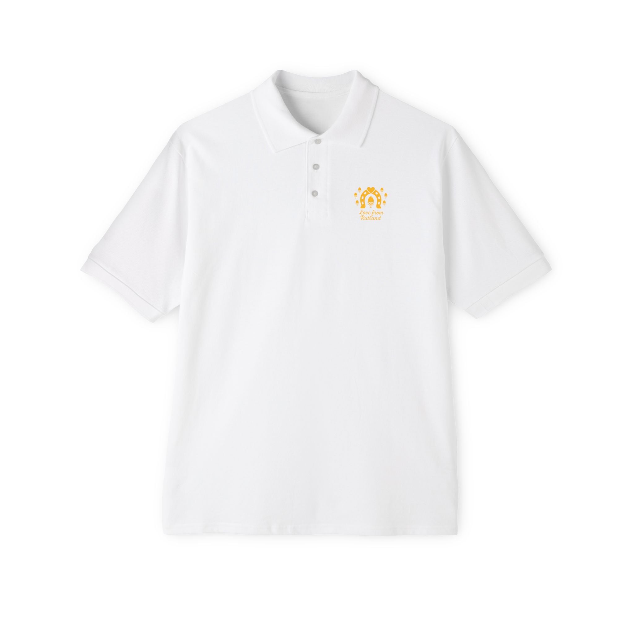 Stylish Men's Piqué Classic Logo Polo Shirt