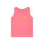 Sunshine Goddess Unisex Heavy Cotton Tank Top, Summer Style, Casual Wear, Beach Day Outfit, Gift for Her, Vacation Attire