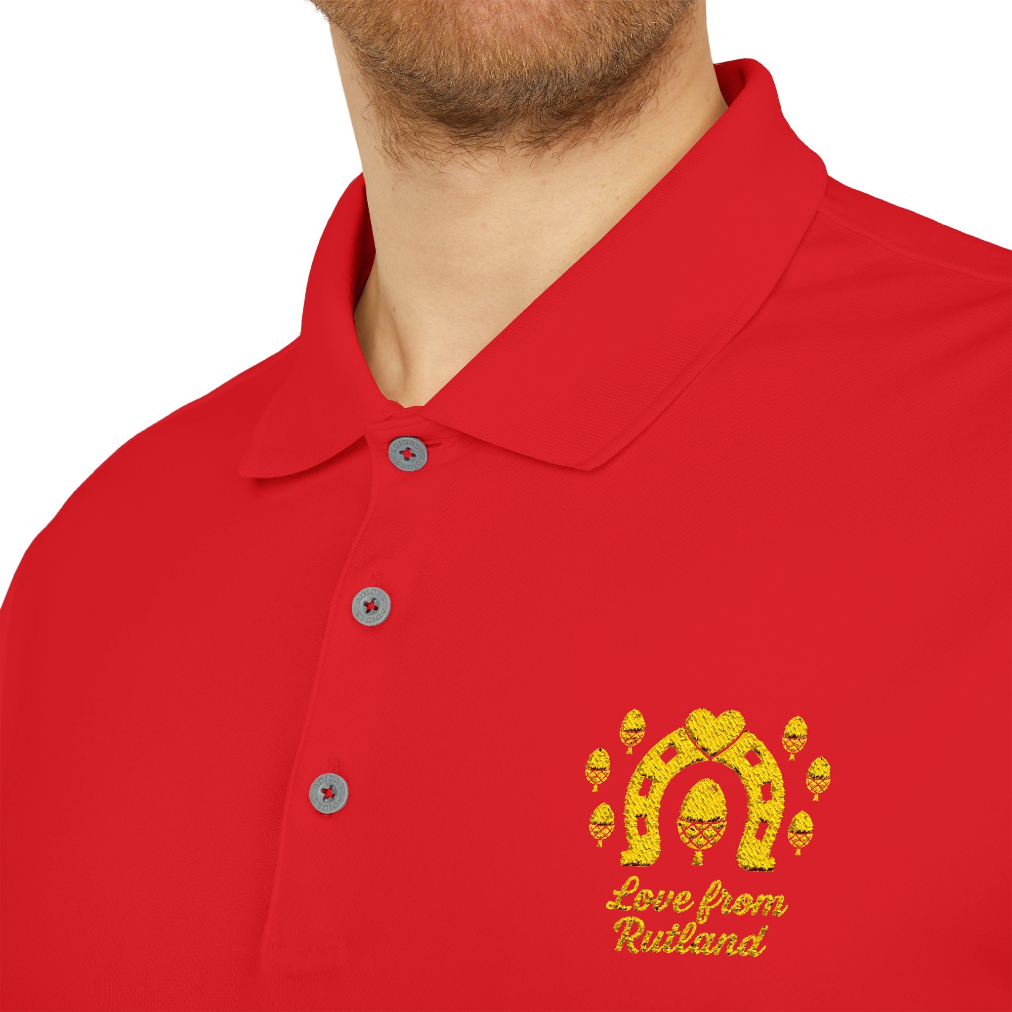Classic Logo Adidas Unisex Performance Polo