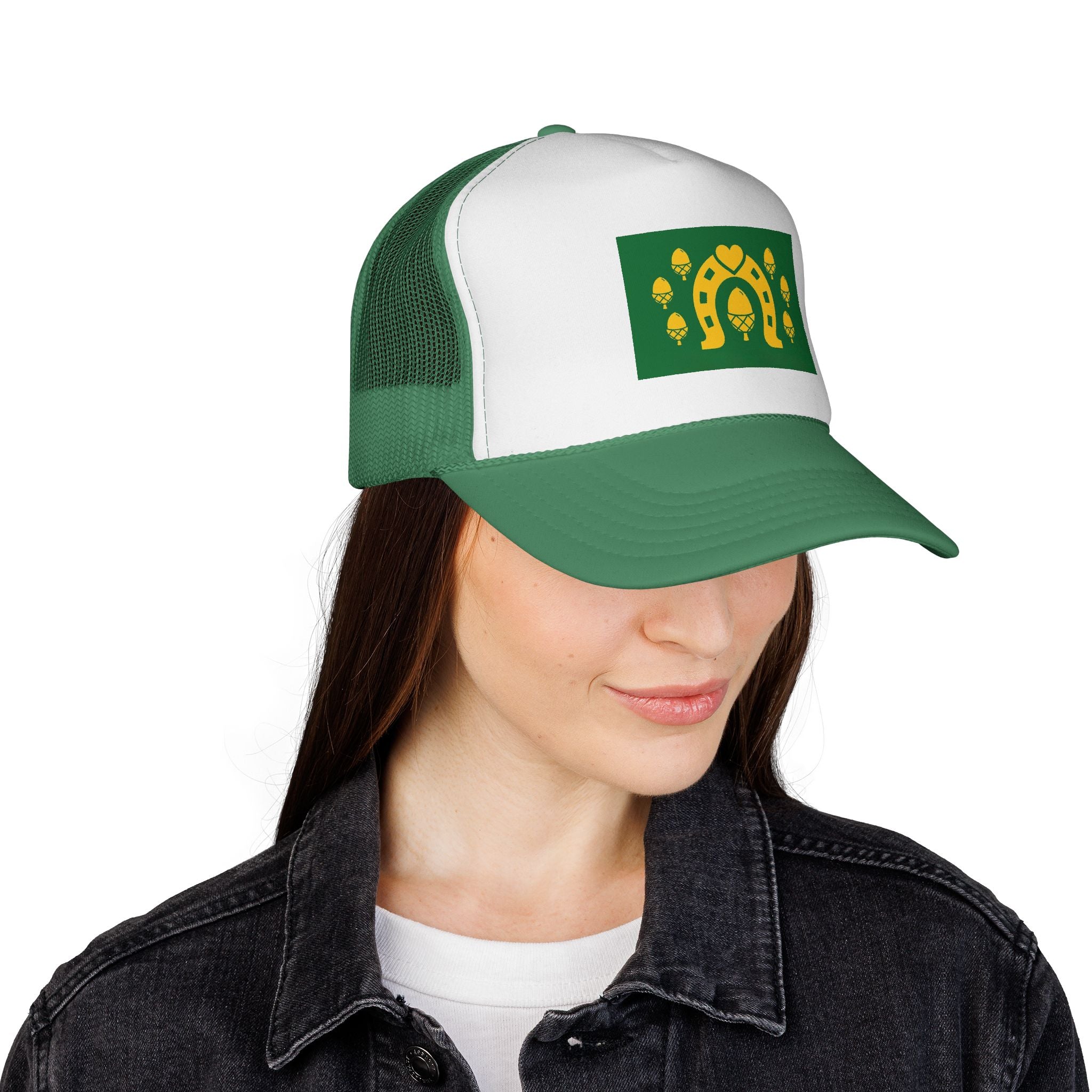 Classic Logo Flag Trucker Caps