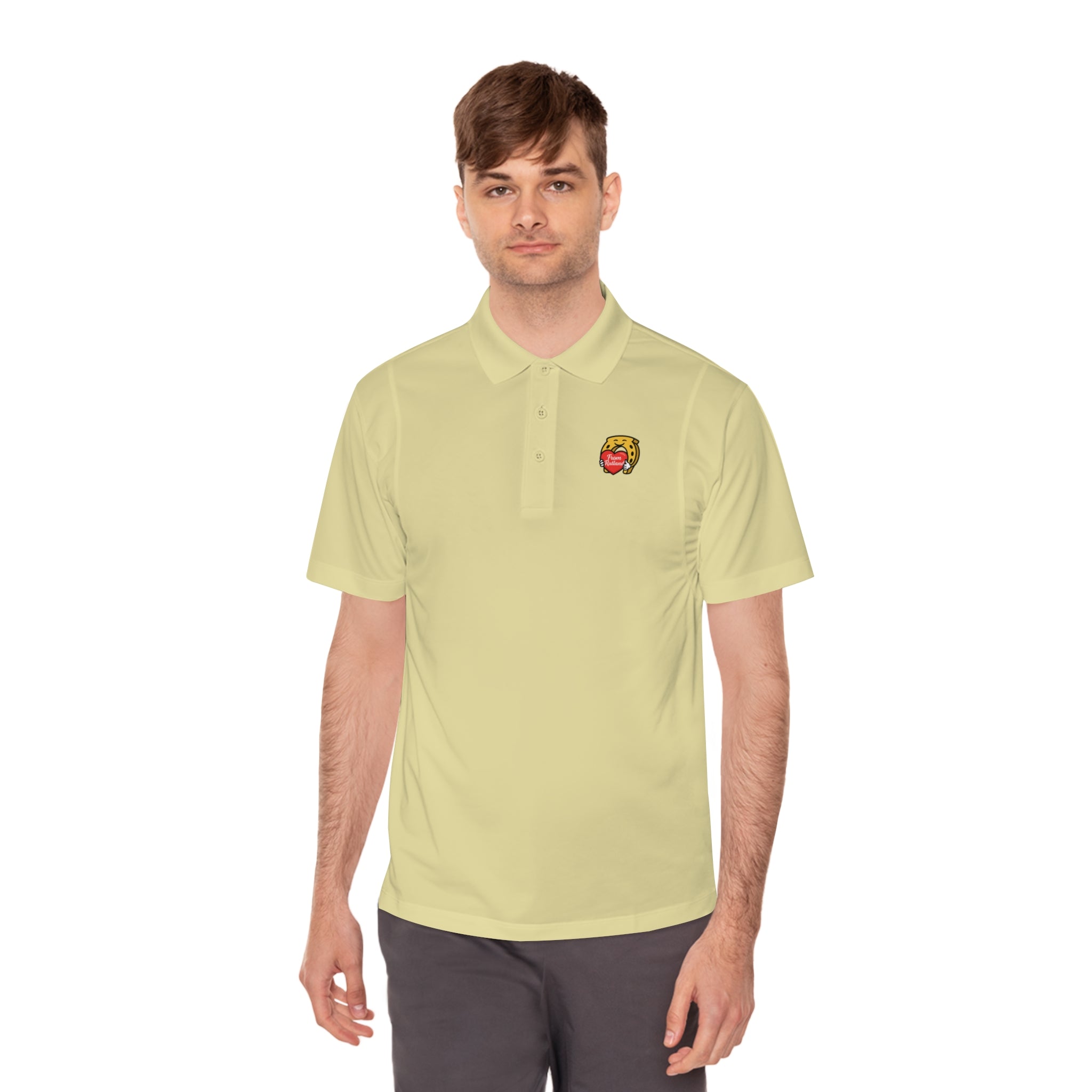 Heart & Horseshoe Men's Sport Polo Shirt