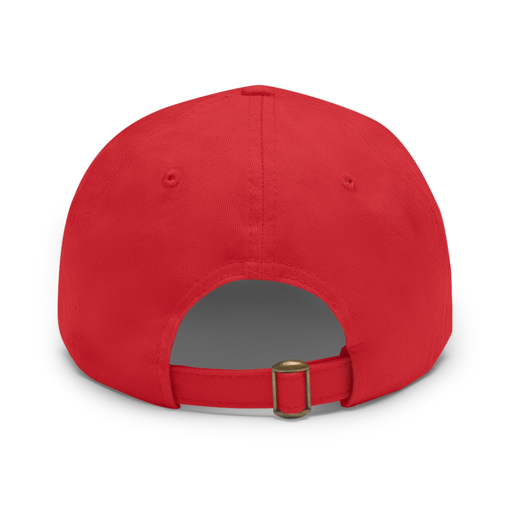 Heart & Horseshoe Cap with Leather Patch (Round)