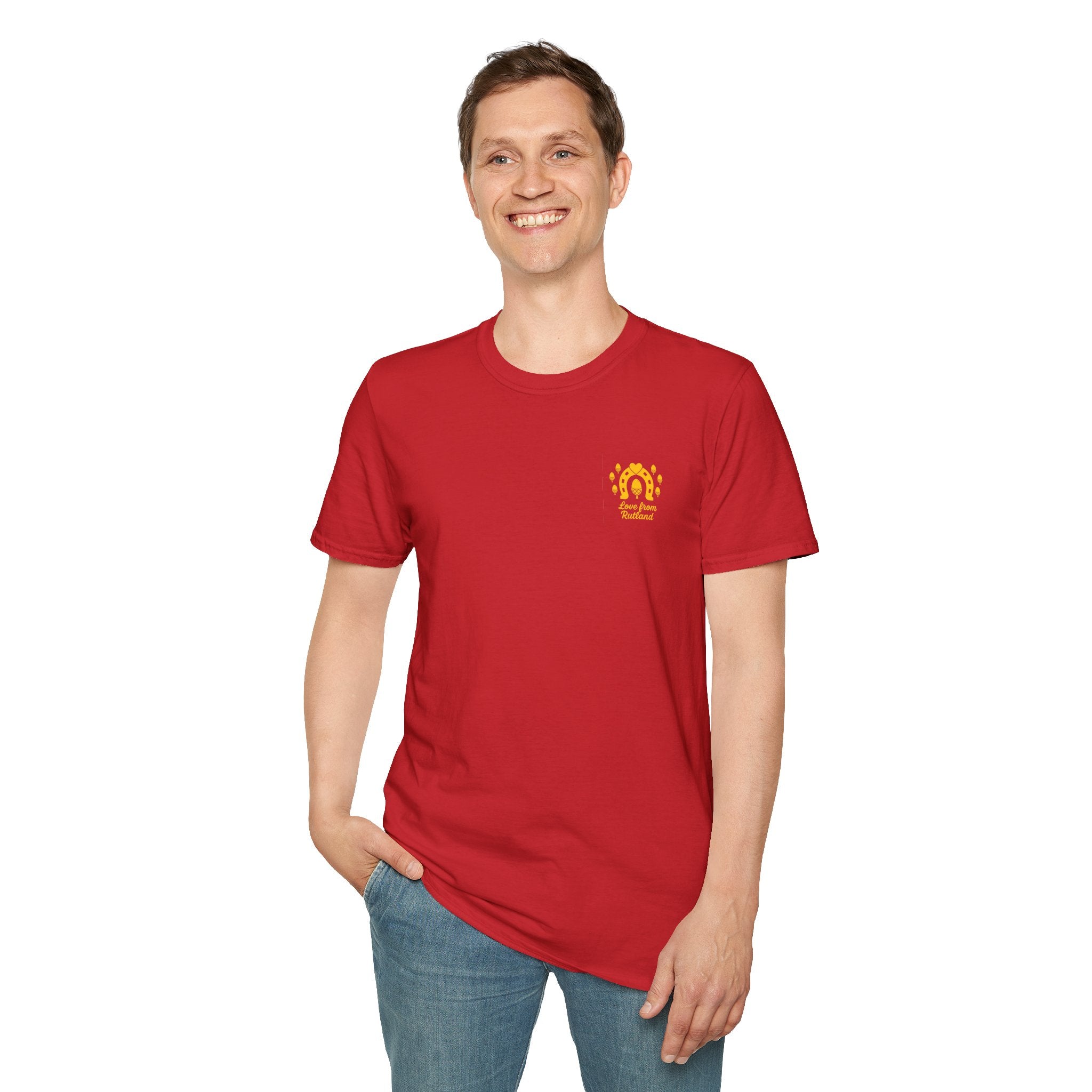 Unisex Softstyle T-Shirt with Classic Logo Design
