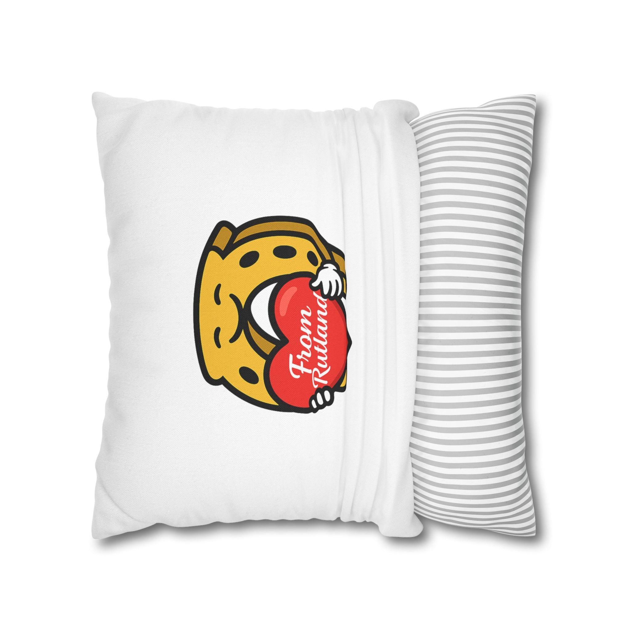 Spun Polyester Square Pillowcase