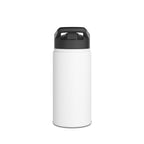 Heart & Horseshoe Stainless Steel Water Bottle, Standard Lid