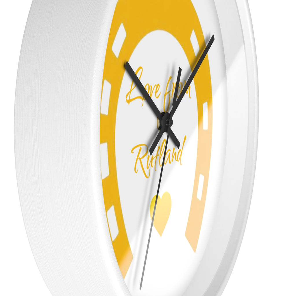 Heart & Horseshoe Wall Clock