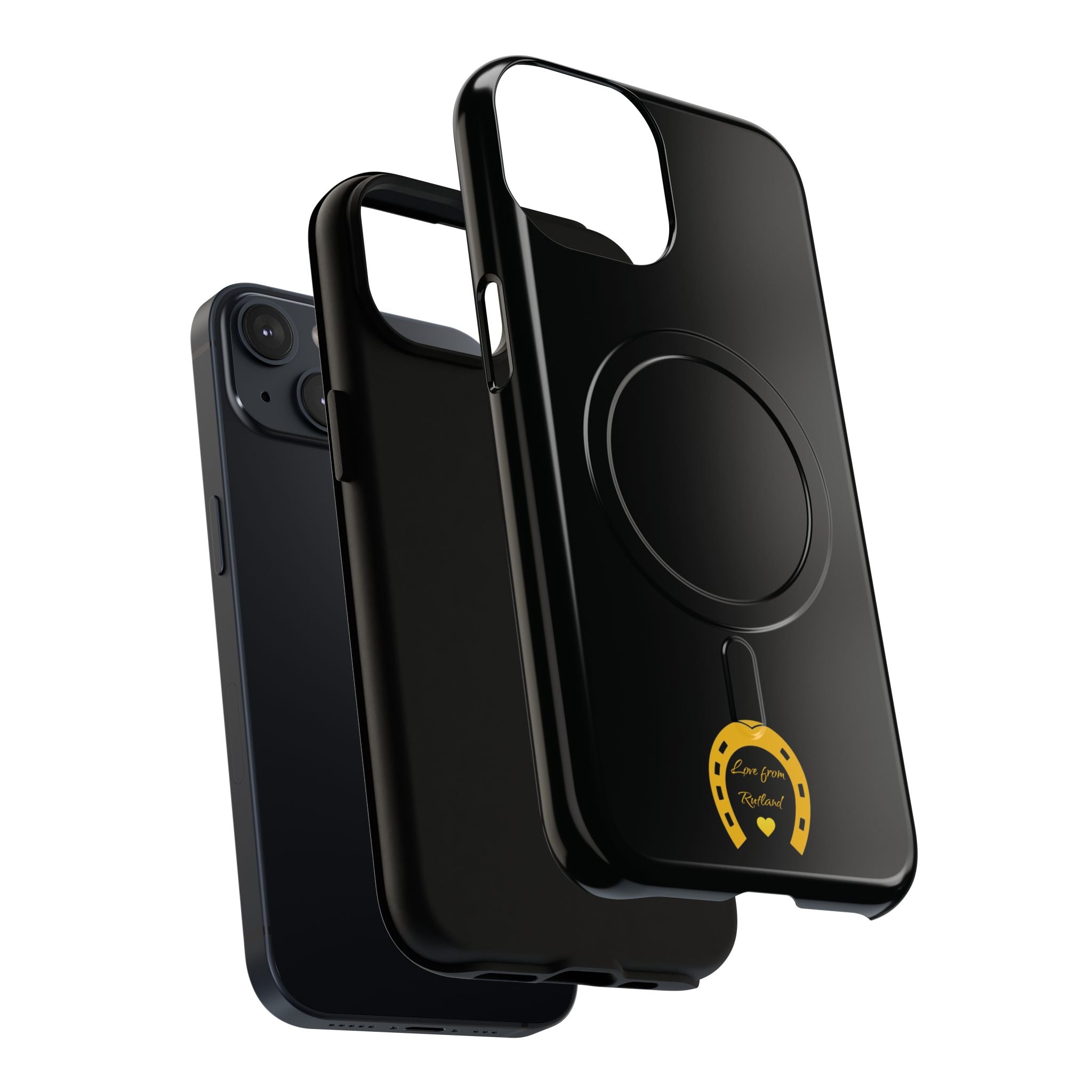 Heart & Horseshoe Tough Magnetic Phone Cases
