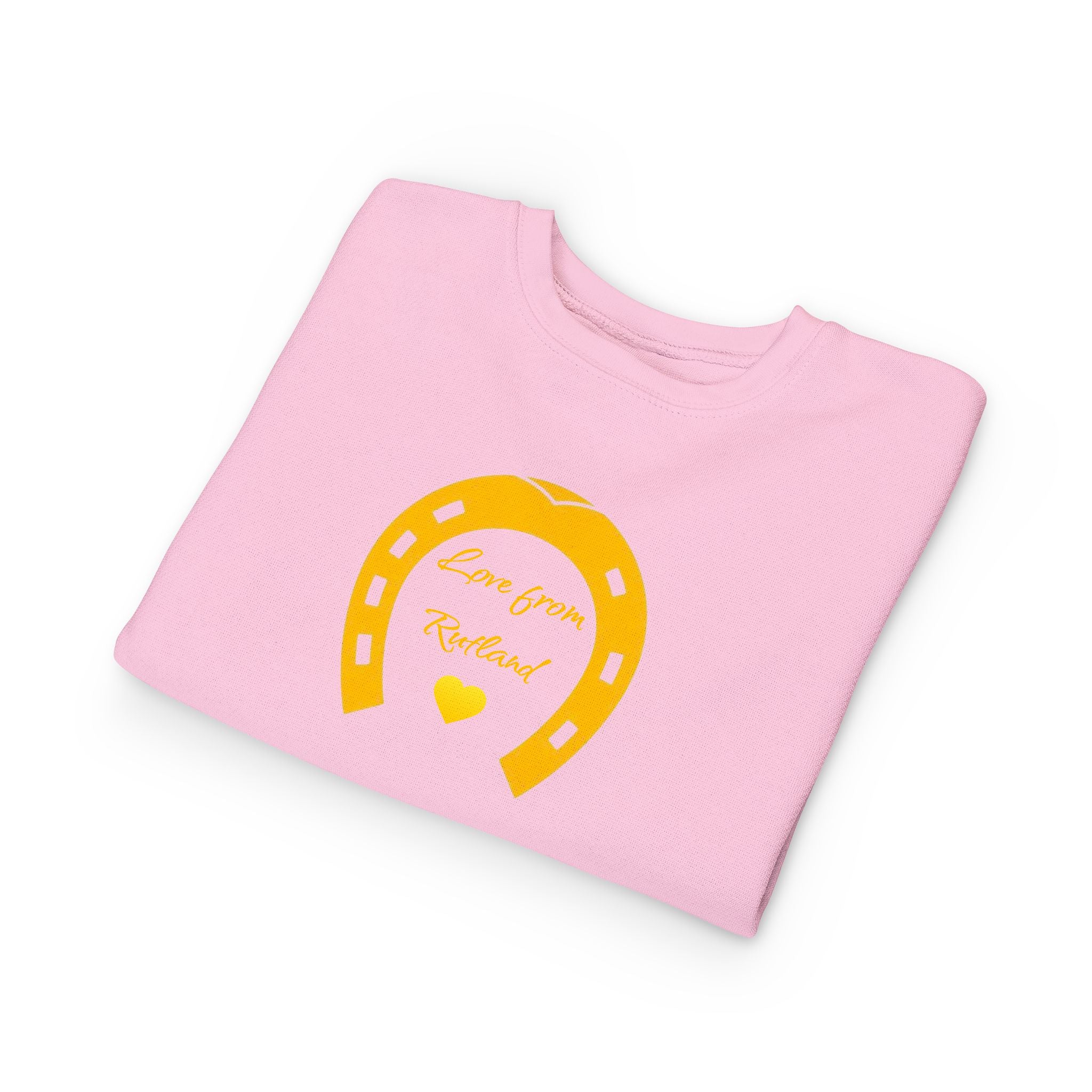 Heart & Horseshoe Toddler Sweatshirt