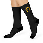 Classic Logo Custom Cushioned Crew Socks