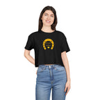 Heart & Horseshoe Women's Crop Tee