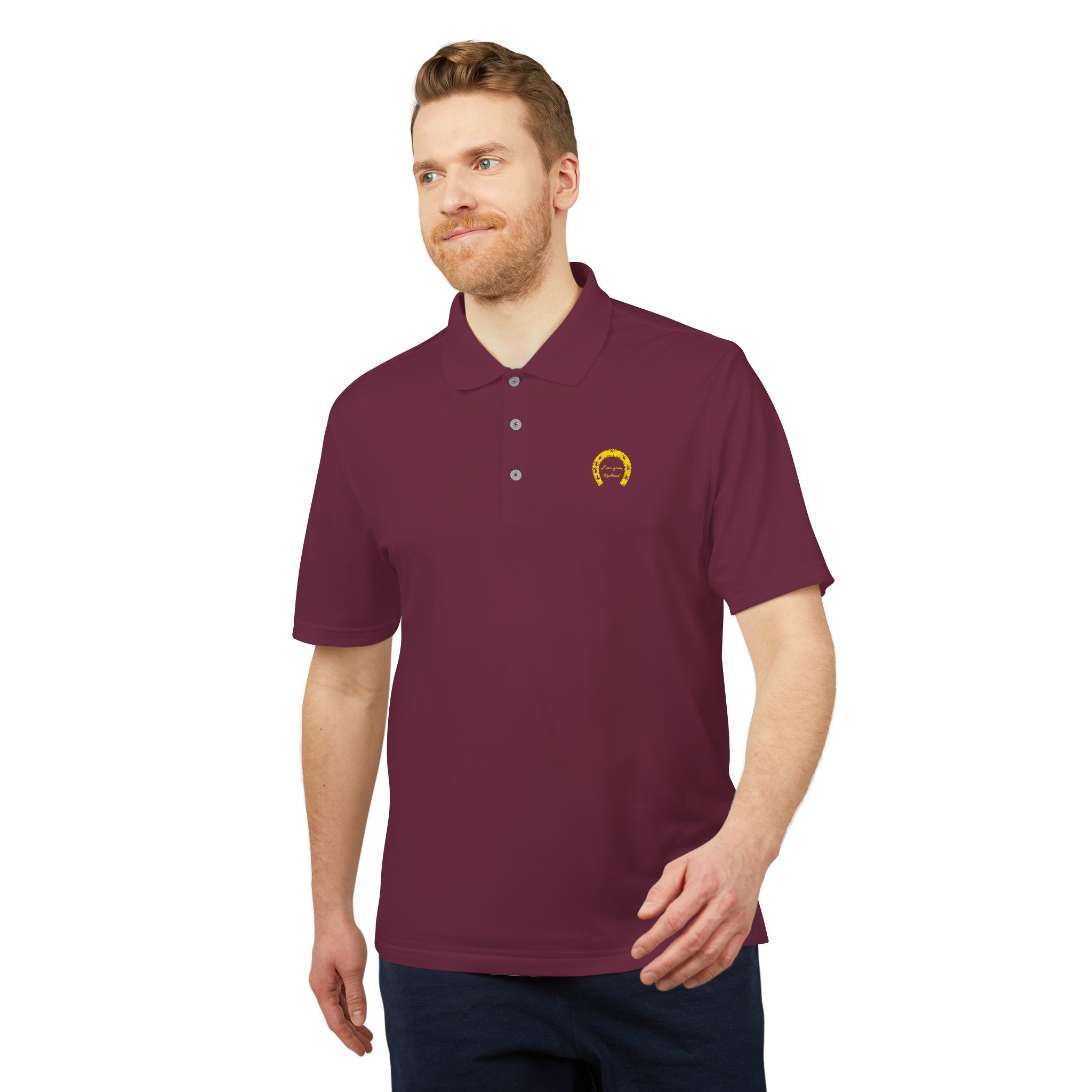 Classic Logo Adidas Unisex Performance Polo