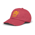 Trendy Distressed Cap with Classic Logo Design