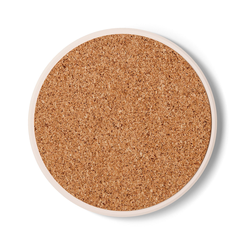 Heart & Horseshoe Ceramic Coaster
