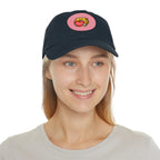 Heart & Horseshoe Cap with Leather Patch (Round)