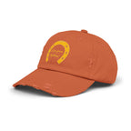 Trendy Distressed Cap with Classic Logo Design
