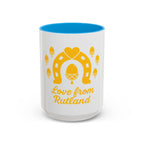Classic Logo Colourful Love From Rutland Mug