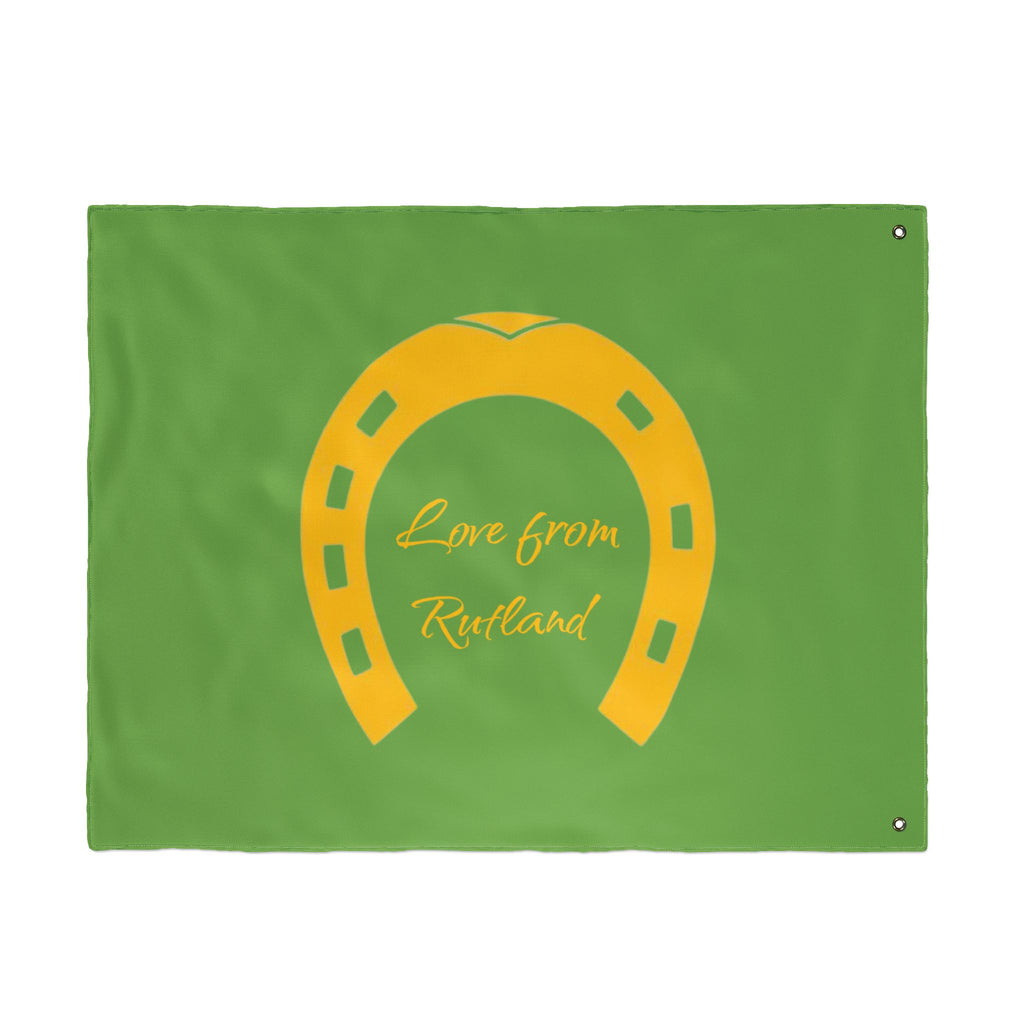 Classic Logo Love From Rutland Double Sided Flag