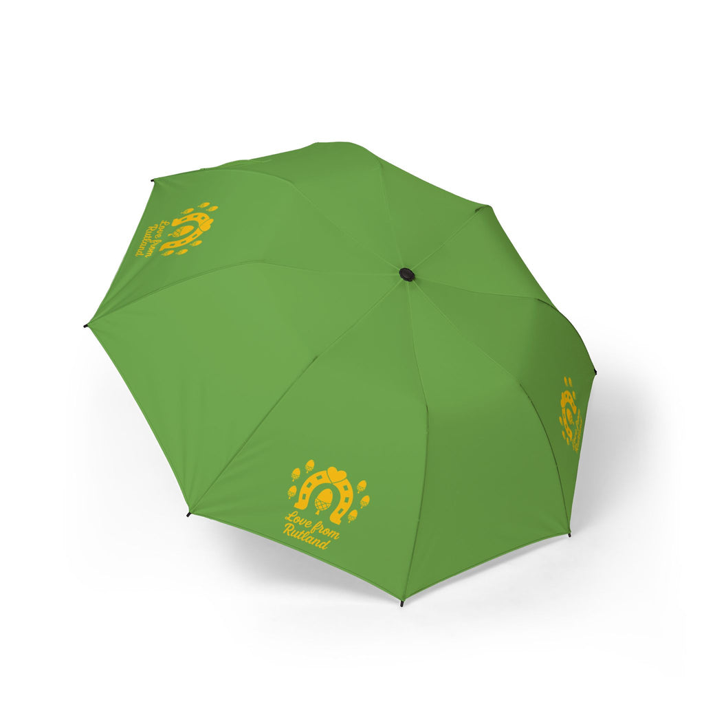 Classic Logo Foldable Umbrella | Compact Automatic Sun & Rain Protection