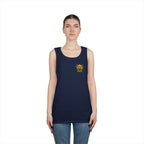Sunshine Goddess Unisex Heavy Cotton Tank Top, Summer Style, Casual Wear, Beach Day Outfit, Gift for Her, Vacation Attire