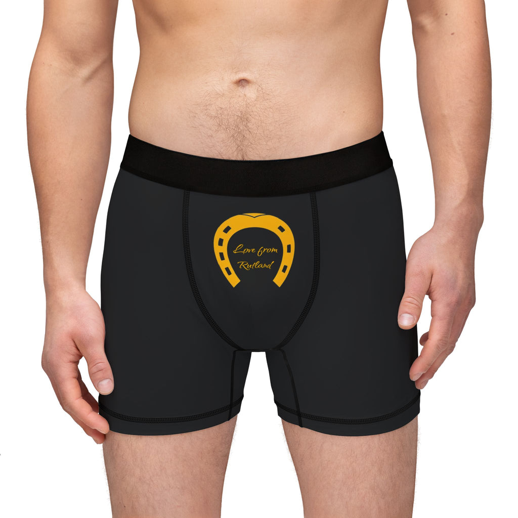Men's Boxers with Classic Logo Design