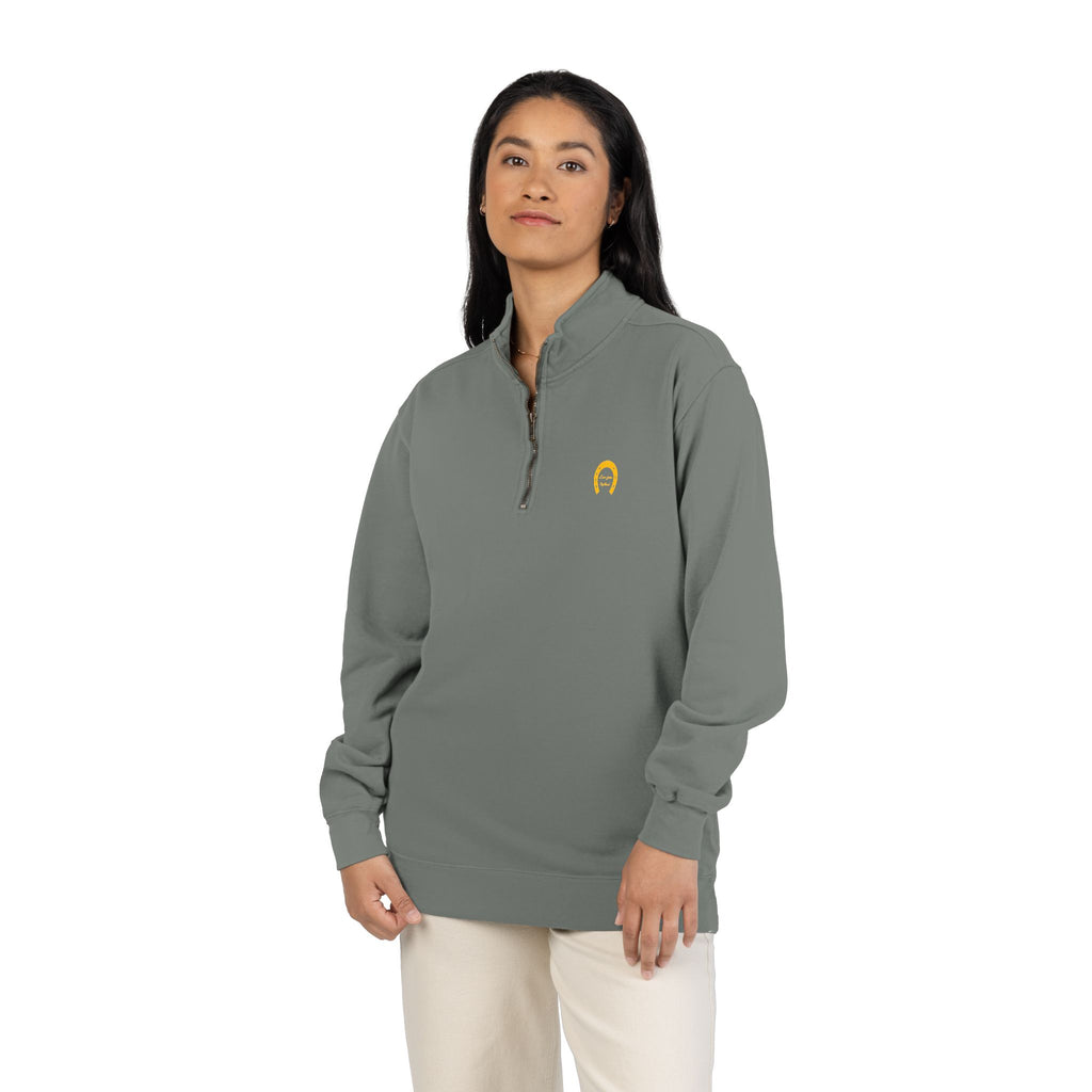 Classic Logo Quarter-Zip Sweatshirt