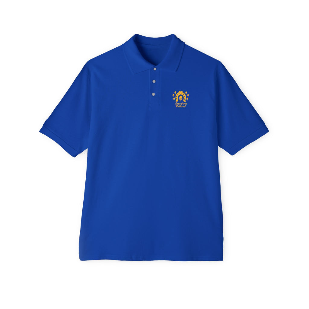 Stylish Men's Piqué Classic Logo Polo Shirt