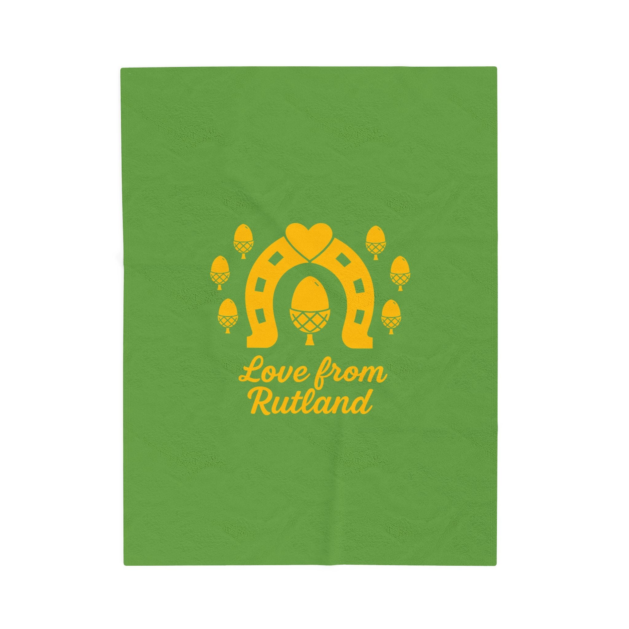 Classic Logo Velveteen Plush Blanket