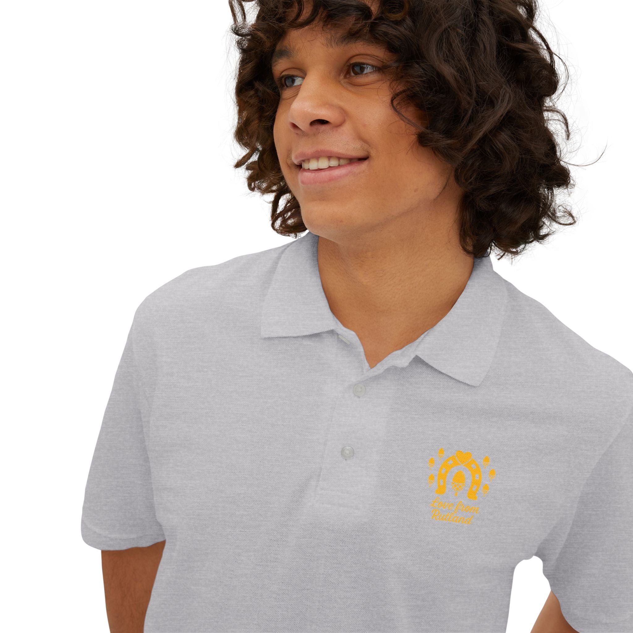 Stylish Men's Piqué Classic Logo Polo Shirt