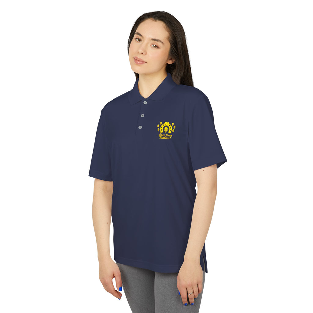 Classic Logo Adidas Unisex Performance Polo