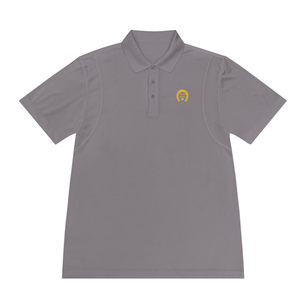 Heart & Horseshoe Men's Sport Polo Shirt