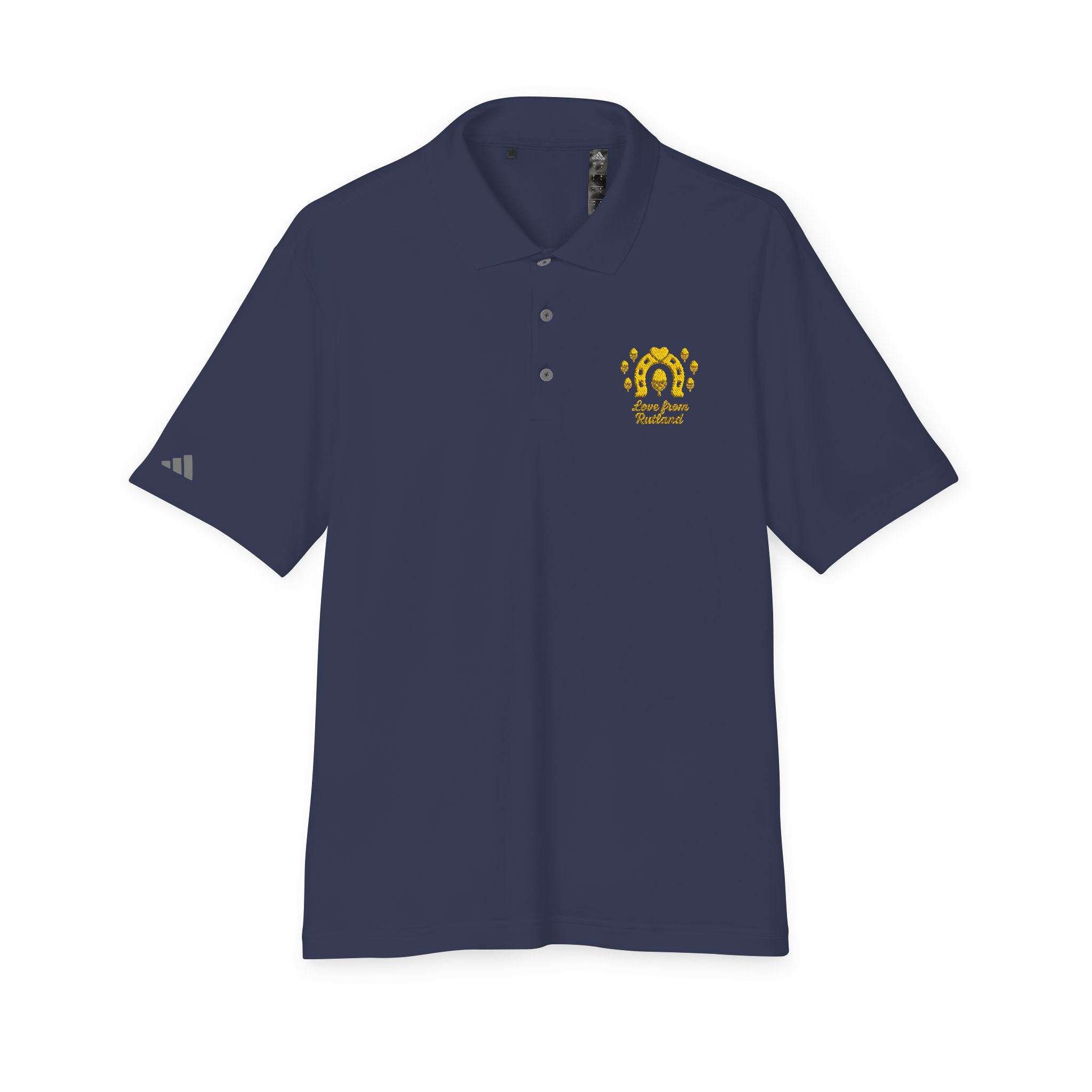 Classic Logo Adidas Unisex Performance Polo
