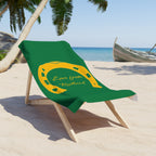 Classic Logo Love from Rutland Green Beach Towel