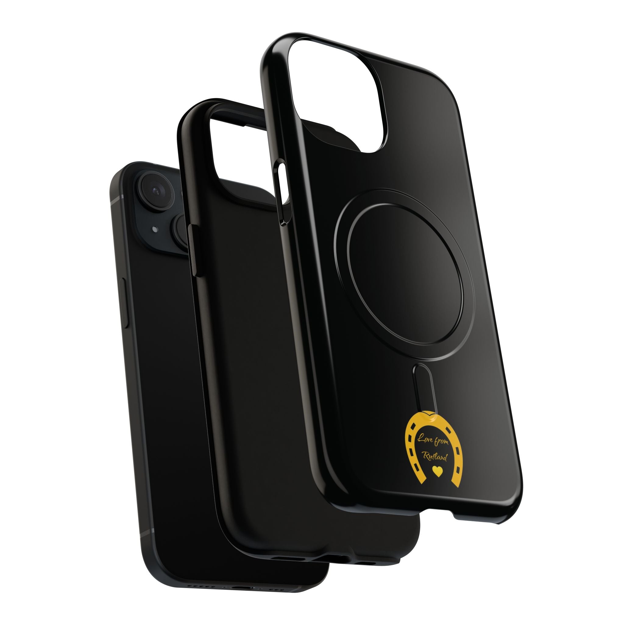 Heart & Horseshoe Tough Magnetic Phone Cases