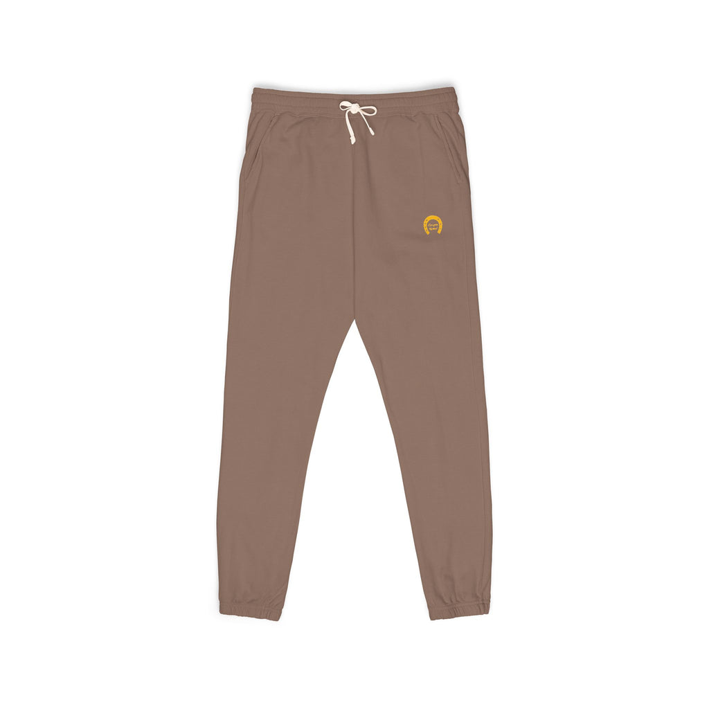 Classic Logo Cozy Garment-Dyed Sweatpants | Unisex Fleece Lounge Pants