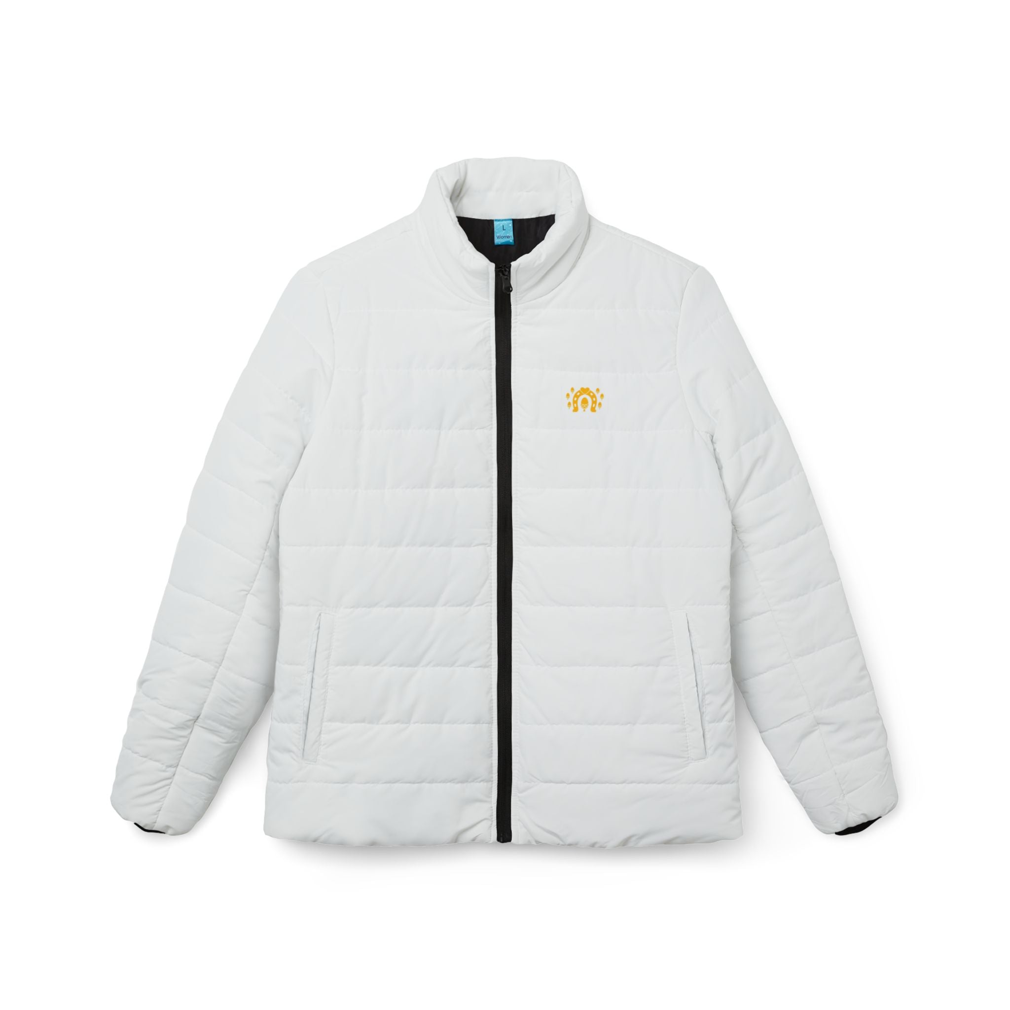 Classic Logo Love From Rutland Cozy Women's Puffer Jacket