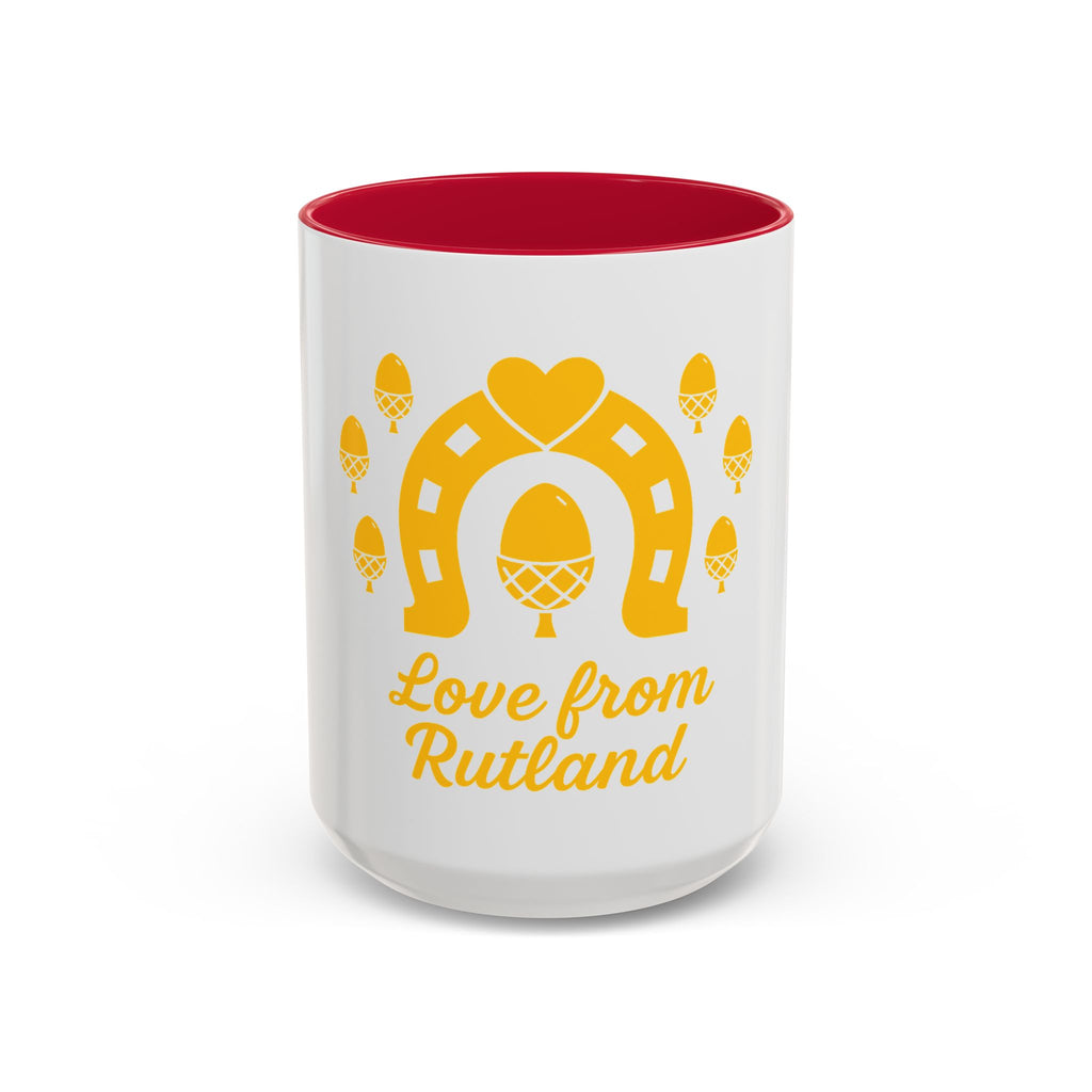 Classic Logo Colourful Love From Rutland Mug