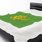 Classic Logo Velveteen Plush Blanket
